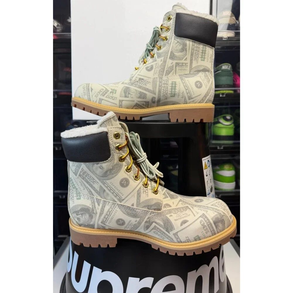 Supreme MM6 Maison Margiela Timberland $100 Bills 6